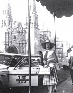 The author outside the Pacacio Hilton in Chihuahua City, July, 1965. Photo by Dalma Morrow.